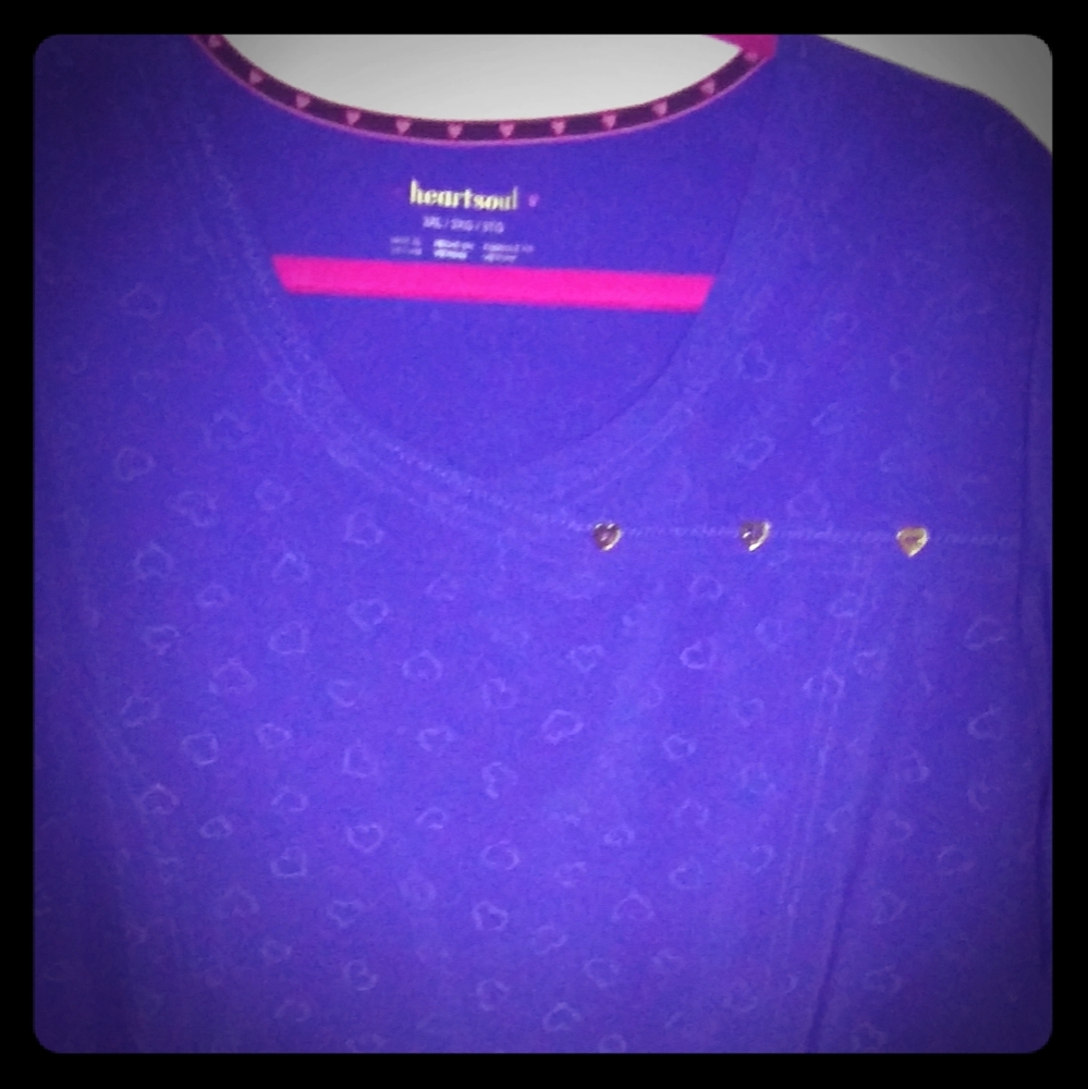 Heartsoul Scrub Top